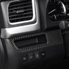 Carbon Fiber Sticker For Toyota Highlander 2014- Car Interior Accessories Dashboard Side Air Vent Window Button Door Panel
