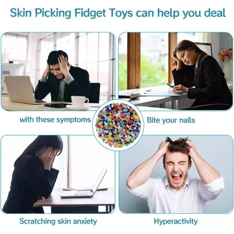 Versatile Skin Picking Fidget Toys Made Of Tpr For Calming Sensory Experience And Stress Reduction