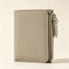Slim short wallet Large capacity women's wallet Zipper change bag Card bag