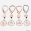 Field work Keychain Watch, Women's, Analog, Mofusand, with Reel, Reel KC Watch J, Ichigonya Pink, MSD007-2