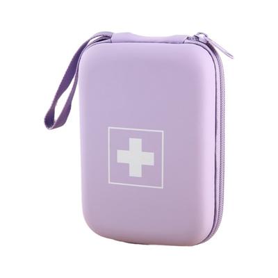 Tragbare große Reise-Aufbewahrungstasche PU Leichte Pillen-Organizer-Tasche Unterteiltes Inneres Wasserdicht Kleine Medizintasche