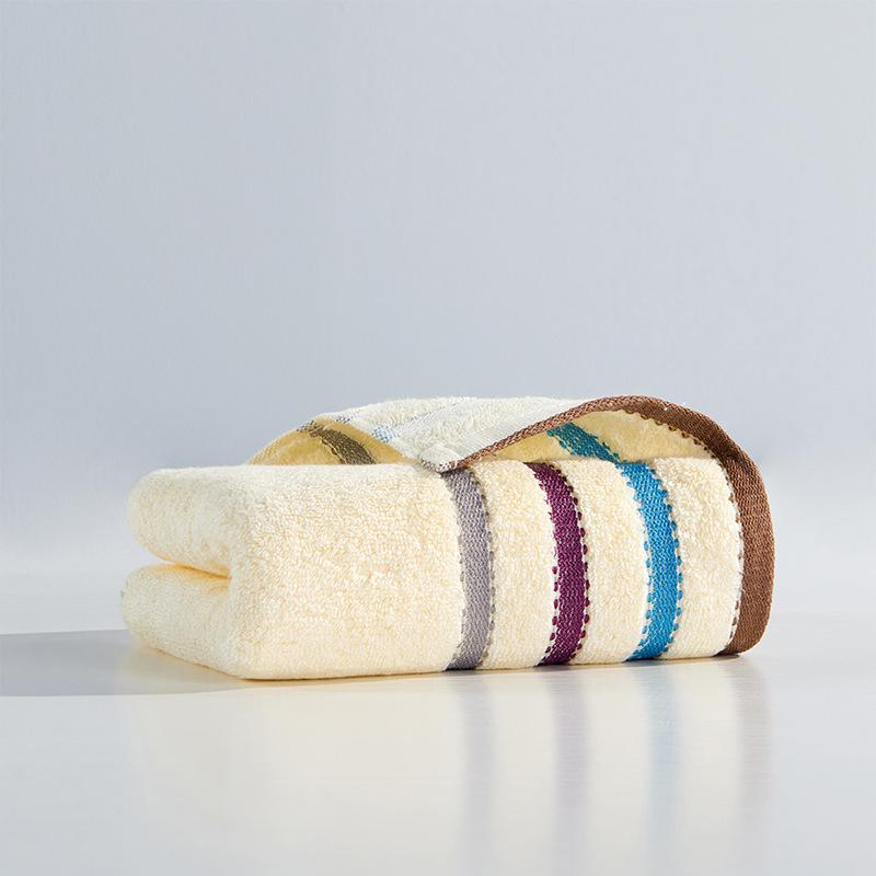 Pure Cotton A-type Face Washing Plain Adult Soft Water-absorbing Hand Towel Facial Towel Labor Protection Face Washing Towel