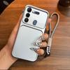 Luxury Big Window Phone Case with Lanyard for TECNO SPARK GO 2022 Premium Textured Casing