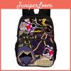 Roblox Forsaken Student Backpack With Printed Characters For School Use