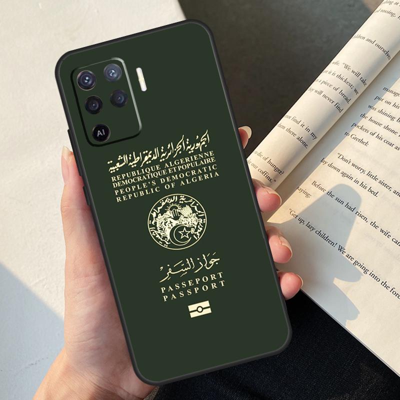 

Algerian Algeria Passport Case For Oppo A5 Pro A15 A16 A17 A57 A77 A94 A74 A54 A76 A96 A40 A60 A80 A18 A38 A58 A78 A98 OPPO A15