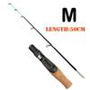 2026 Retractable Ice Fishing Rods Spinning Carbon Ice Fishing Pen Pole UL ML Portable Ice Fishing Rod Winter