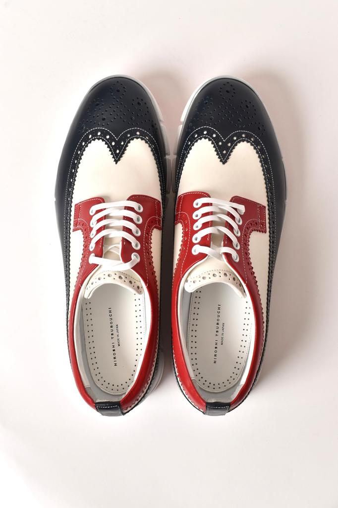 Kůže vyrobená v ležérní pravé snadno se chodí v cm [Hiroshi Tsubouchi] boty, tenisky, Japonsko, boty, brogue, kůže, [HTO-0210] [HTO-AD05] Pánské,