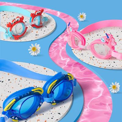 Occhiali da nuoto antiappannamento impermeabili UV per bambini Lenti colorate professionali per bambini Occhiali da nuoto Occhiali da nuoto Occhiali da sole Gafas Nata