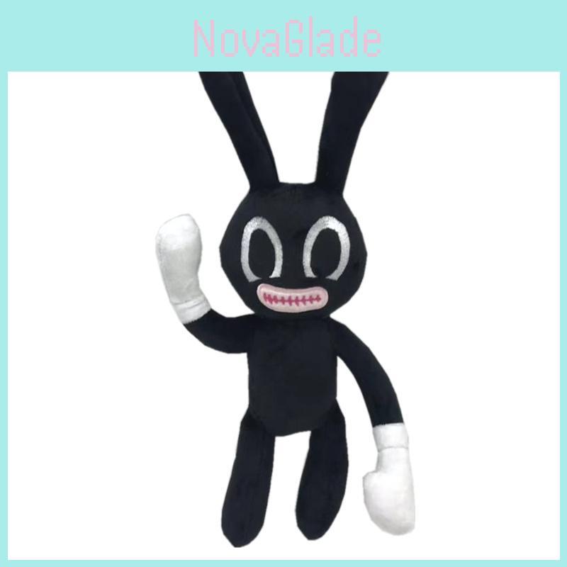 Adorável E Assustador Siren Head Horror Coelho Preto de Pelúcia Boneco de Pelúcia Para Crianças