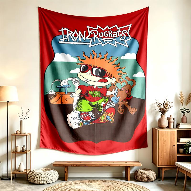Rugrats (5) Tapestry Suitable For Decorating Homes Dorms And Bedrooms Soft To The Touch And A Perfect Gift For Friends And Family