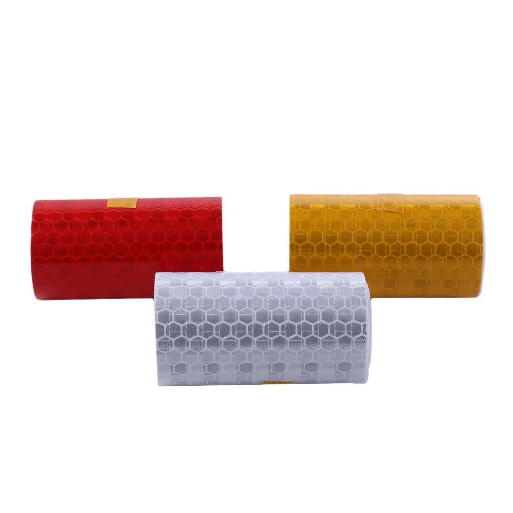 Safety Mark Car Decal Motorcycle Film Self Adhesive Reflective Strip Sticker Safety Warning Tape
