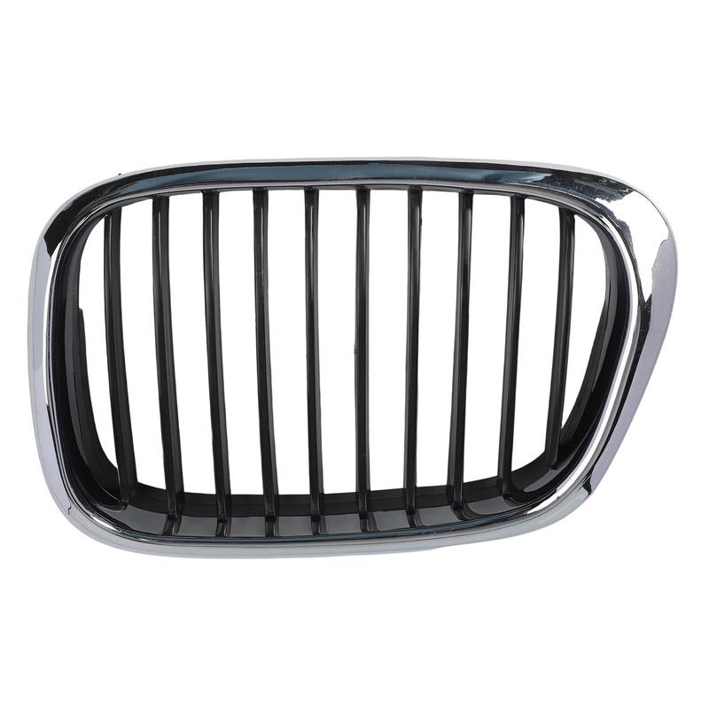 For BMW For E39 1997-2003 Front Kidney Grille Left and Right for 5 Series Sedan 525i 528i 540i M5 OEM Fit Chrome Black