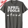 April Fools Day Vintage Prank Illustration Prankster Joke TShirt Harajuku Graphic T Shirts Goth Aesthetic Women Clothes Tops