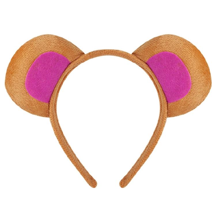 Halloween Monkey Costume Accessories Include Monkey Ear Headband Monkey Tail Bowtie Glove Skirt for Kid Boy Girl Cosplay