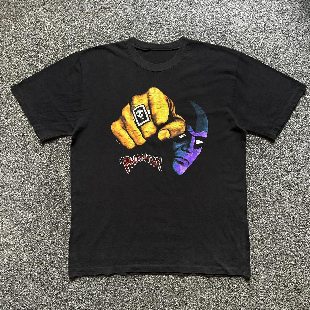 

2024 Popular New Style New Beauty The Phantom Phantom Comic Short Sleeve T Men and Women Are Suitable for All Seasons Cotton 4XL