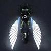 2Pcs Motorcycle LED Underbody Light Projector Ghost Angel Wings Laser Light Waterproof Ambient Accessories
