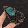 Tibetan Turquoise Pendant Copper Wire Wrapped Pendant Octopus Pendant Gemstone Copper Jewelry Gift For Her Handmade Pendant Gift For Mother