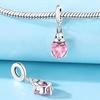 Bead Components Copper Metal Charm Bead Components Authentic Original Embrace Love Rabbit Pendant Bead Component Bead Components Compatible With