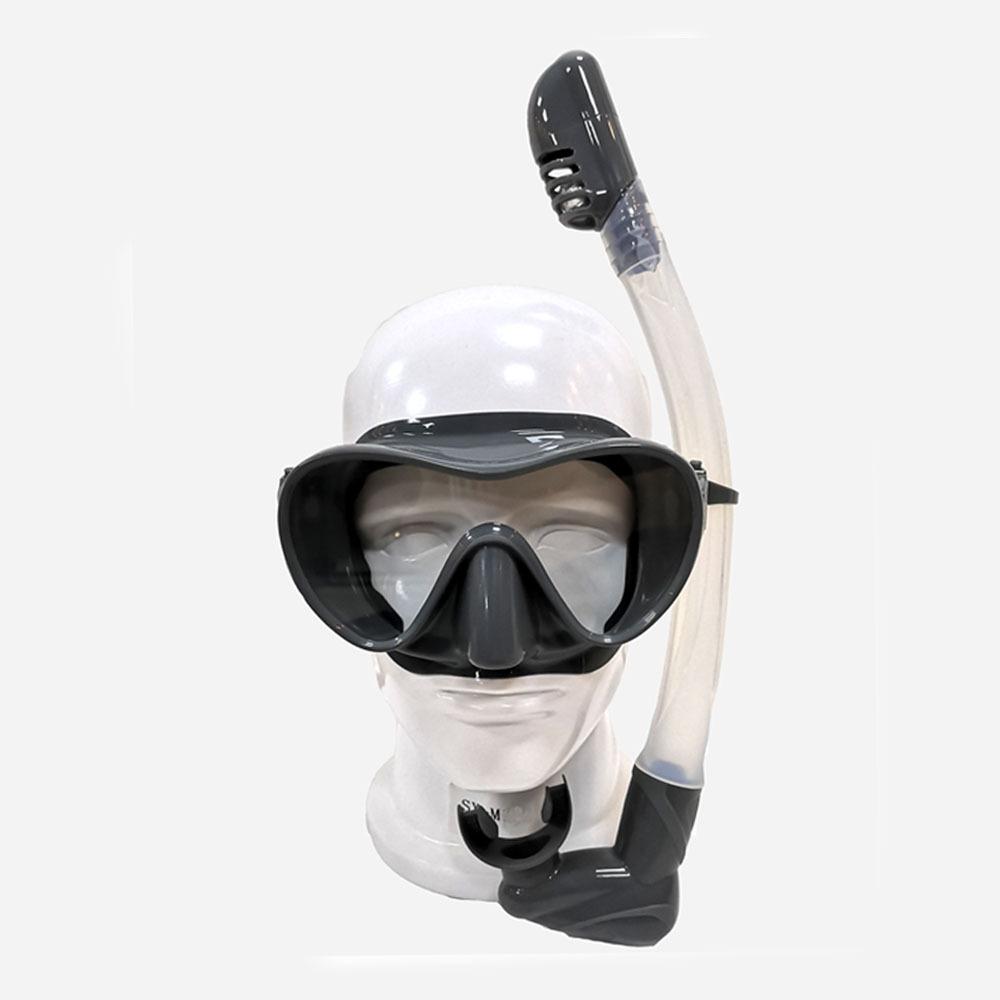 Anti-Fog Dry Snorkel and Dive Mask Set