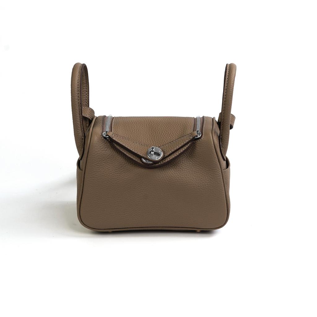 Borsa da Donna Nuovi Stili 2026 in Pelle di Vacchetta a Strato Superiore, Borsa a Spalla Singola e Tracolla, Borsa a Cuscino, Piccola Borsa Versatile e di Alta Gamma