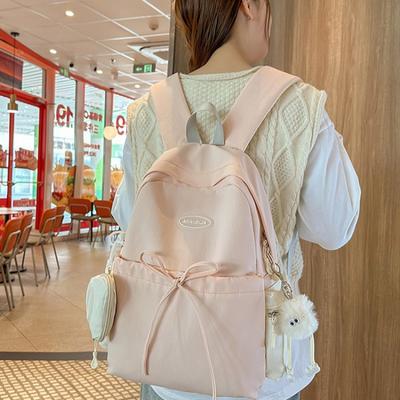 Letní nový batoh vysoké hodnoty v japonském a korejském stylu ve svěžích barvách pro dívky a chlapce, žáky základních a středních škol