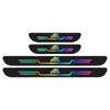 Jimny Side Step Guard Scuff Plate Fits All Interior Latest Shiny Mirror Interior Strong Water Stain Scratch Easy Set of 4 Decal, Models, Parts,