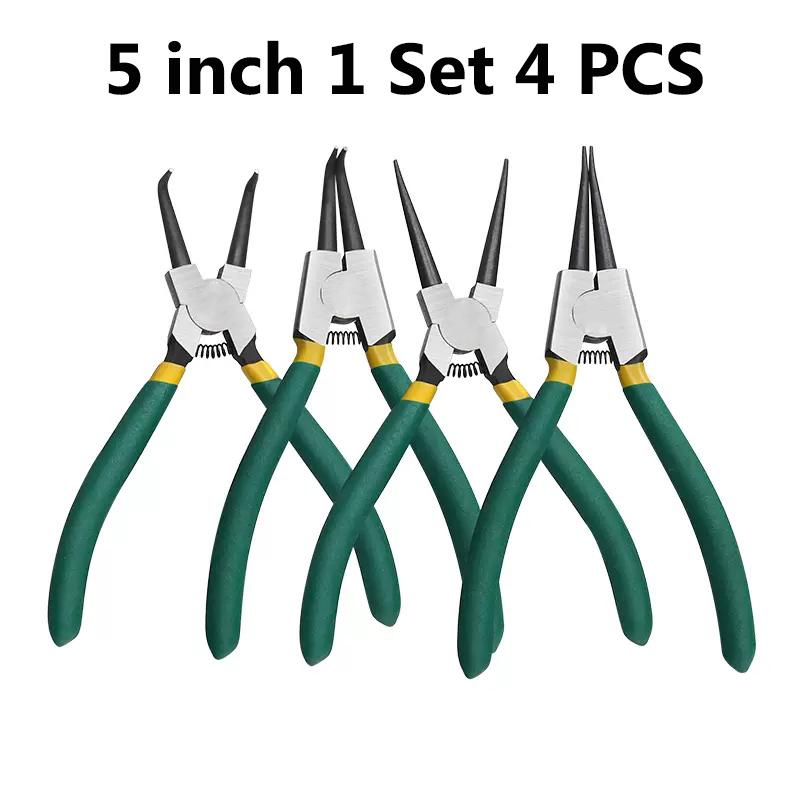 5/7/9 inch snap ring pliers set, heavy-duty inner and outer snap ring pliers set, used to secure the snap ring remover