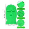 1Pc Embroidery Balaclava Face Mask 3-Hole for Cold Weather, Winter Ski Mask for Men and Women Thermal Cycling Mask Christmas Gift NW553