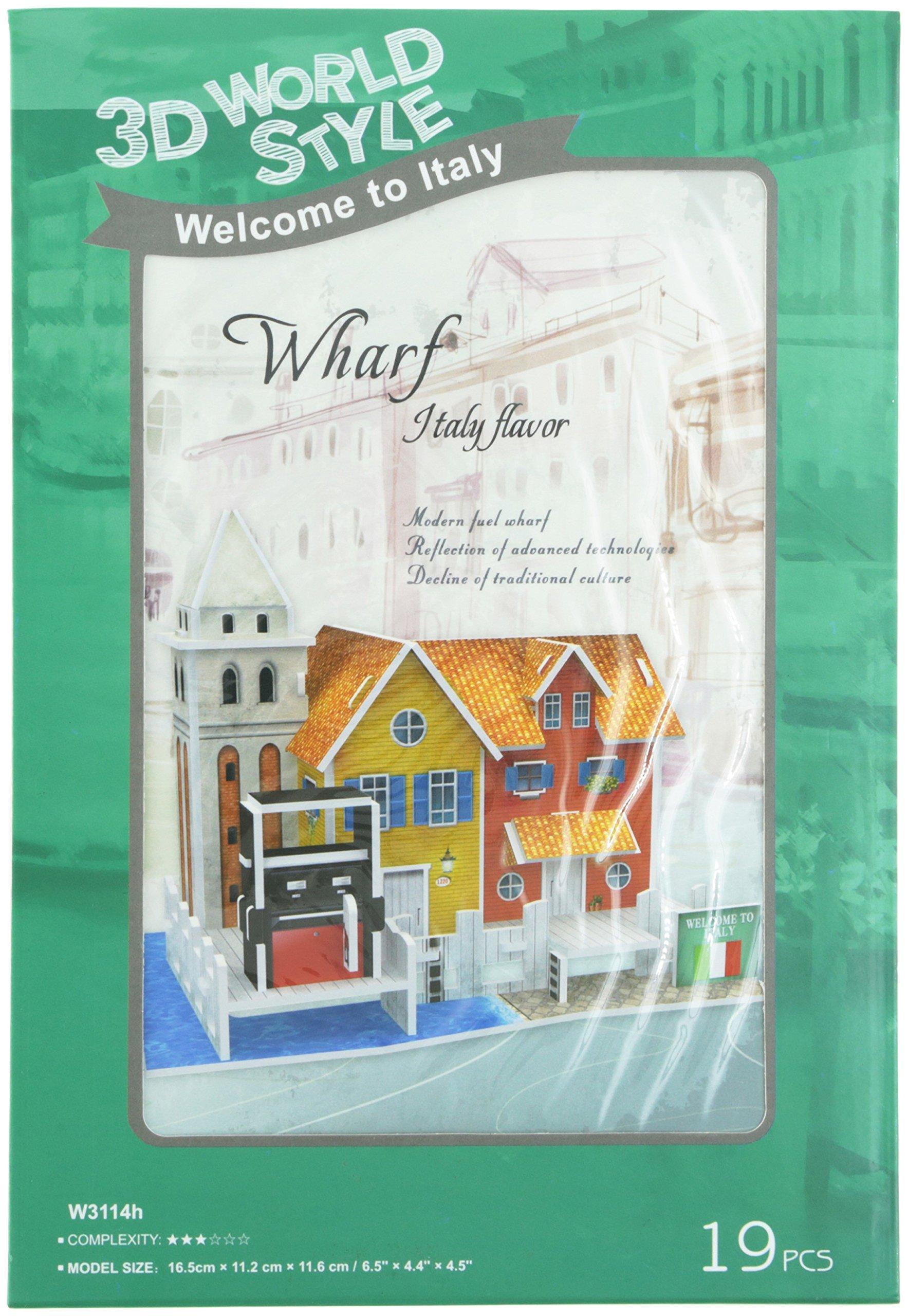 

3D 3D пазл 3D World Style Series Wharf W3114h