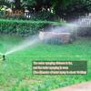 360-Degree Rotating Lawn Sprinkler with Stake Large Area Coverage Adjustable Garden Yard Sprinkler Efficient Stable Irrigation Tool