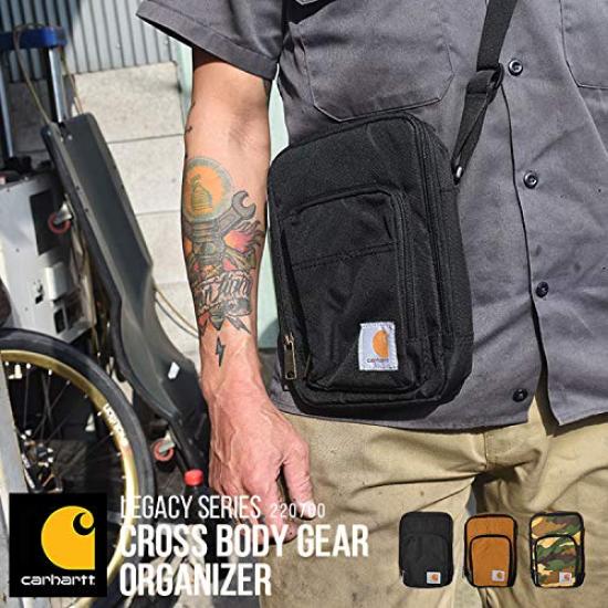 Carhartt Body Bag Brand Black Camo Brown Shoulder Logo One Shoulder Crossbody Work American Casual 220700 [Carhartt] Men's Women's