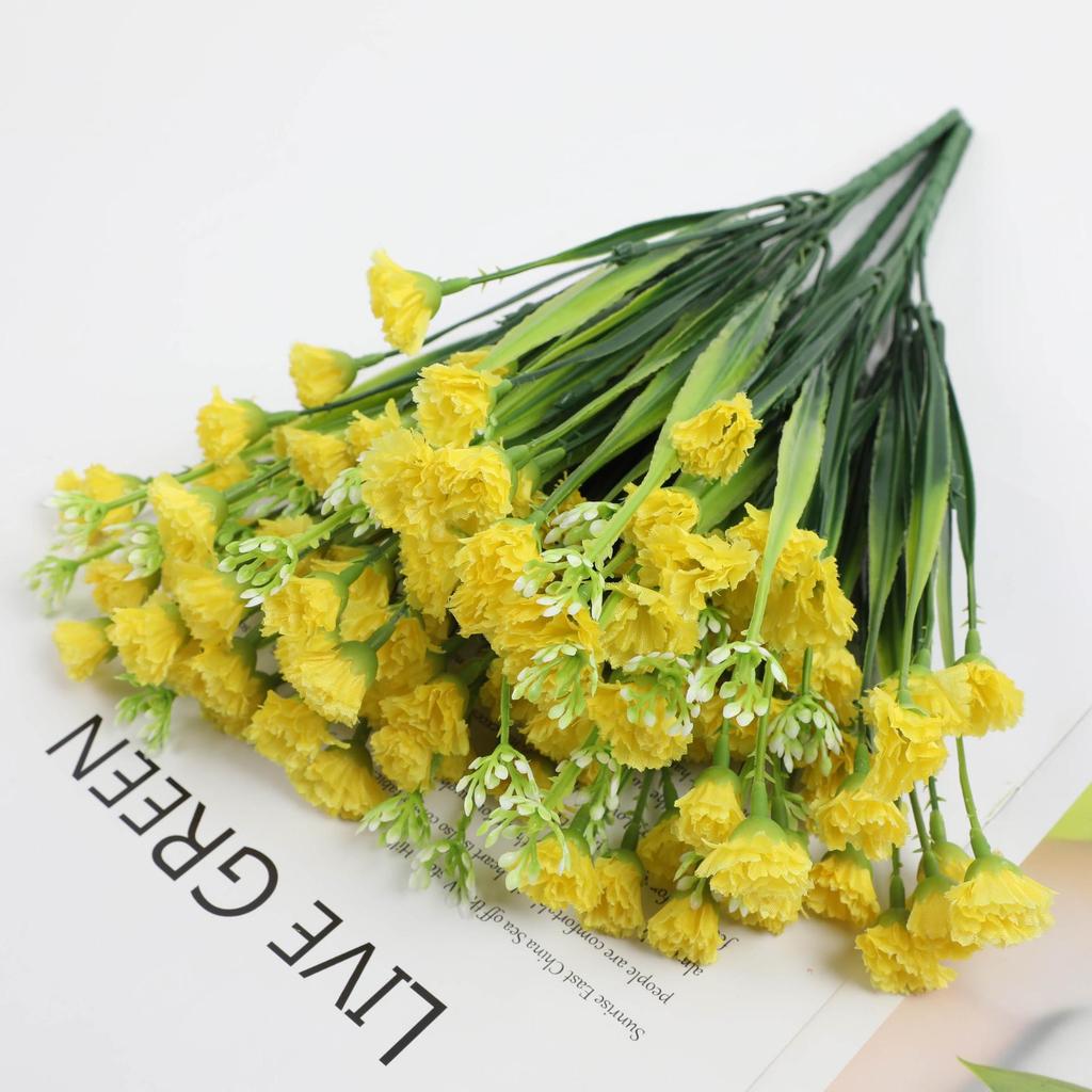 Artificial Greenery Bouquets for Home, Hotel, Wedding, and Decoration