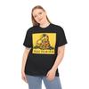 Unisex Tee with 'Please Tread On Me' Design, Sub Casual Wear, Great for Libertarians, Festivals, and Everyday Style