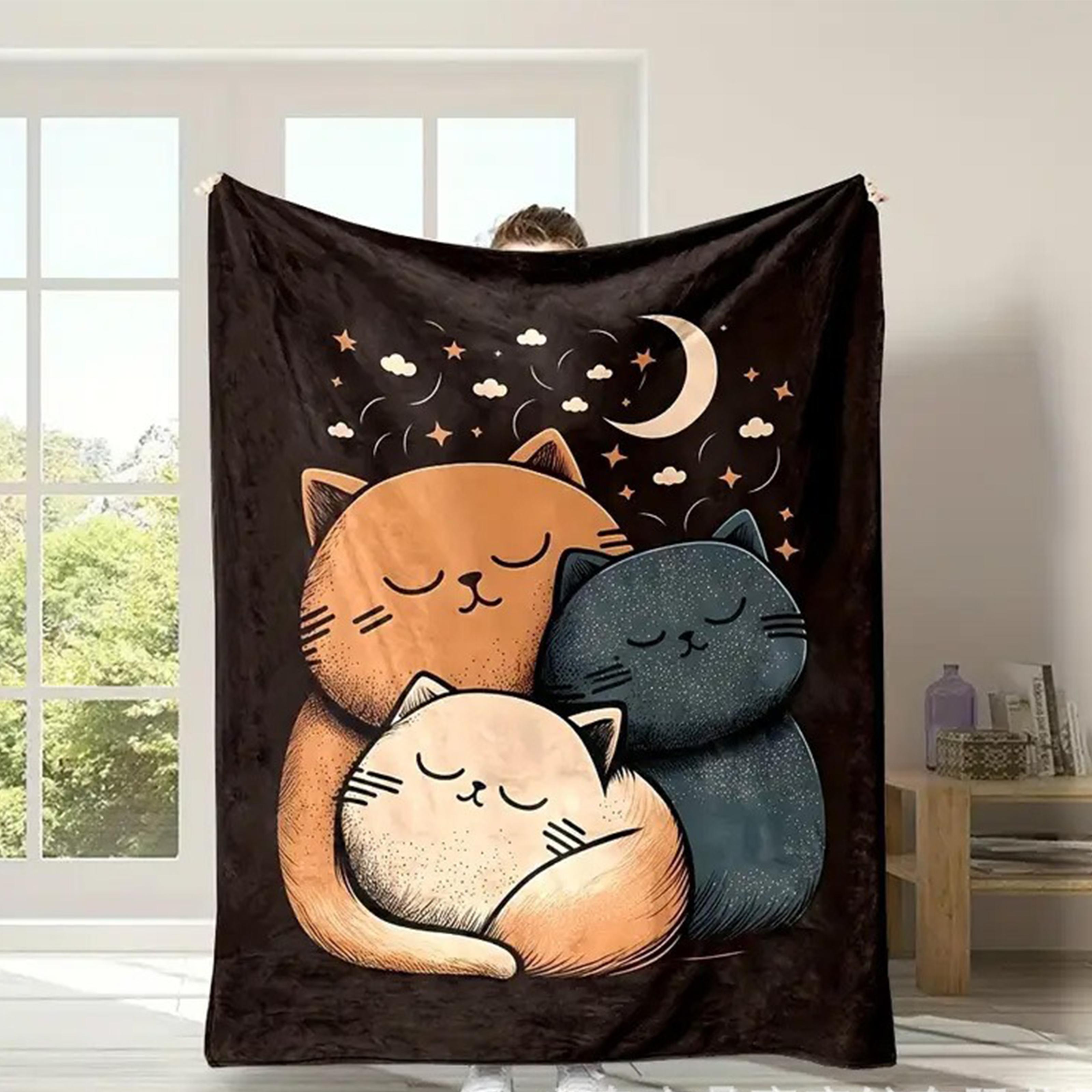 

Кошки, играющие с мобильными телефонами, Фланелевые одеяла, Много кошек, Офисные одеяла для сна, Пушистые диванные пледы, Всесезонный кондиционер 30x40in