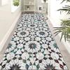 Modern Luxury Long Corridor Carpet Anti Slip Hallway Runner Rug for Hotel Home Porch Entry Decoration Floor Mat