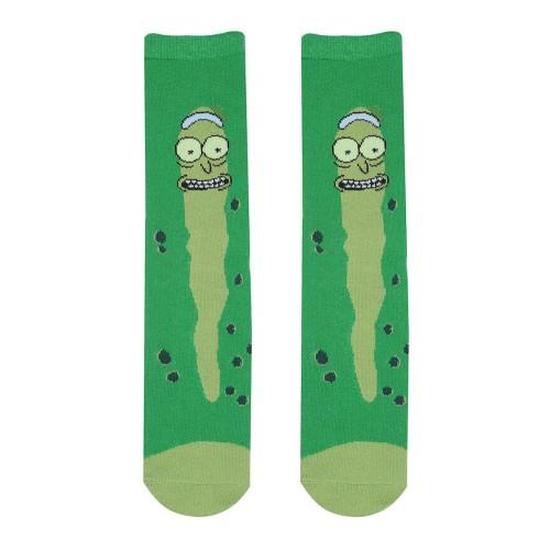 Rick And Morty Unisex Adult Pickle Rick Socks