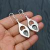 Aquamarine Gemstone Handmade 925 Sterling Silver Jewelry Earring