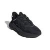 Adidas Originals Ozweego Leather Comfortable Durable Low-Top Sports Casual Shoes Kids Sneakers Black EF6295