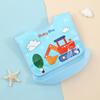 Baby food bib Baby waterproof bib three-dimensional detachable food food pocket Child child saliva pocket