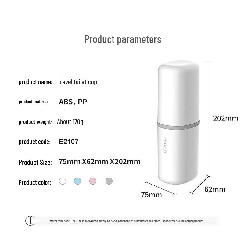 ecoco Portable Travel Wash Cup Set