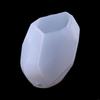KX4B Resin Casting Silicone Mold Geometric Shapes Design Non-stick Easy to De-mold for DIY Crafts Epoxy Resin Casting
