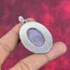 Pendentif en purpurite, bijou en argent sterling 925 massif, pendentif en pierre précieuse, cadeau pour elle, bijou délicat fait main