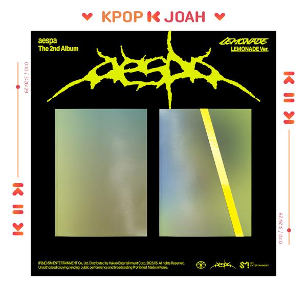 aespa [LEMONADE] 2nd Full Album (LEMONADE ver.) RANDOM