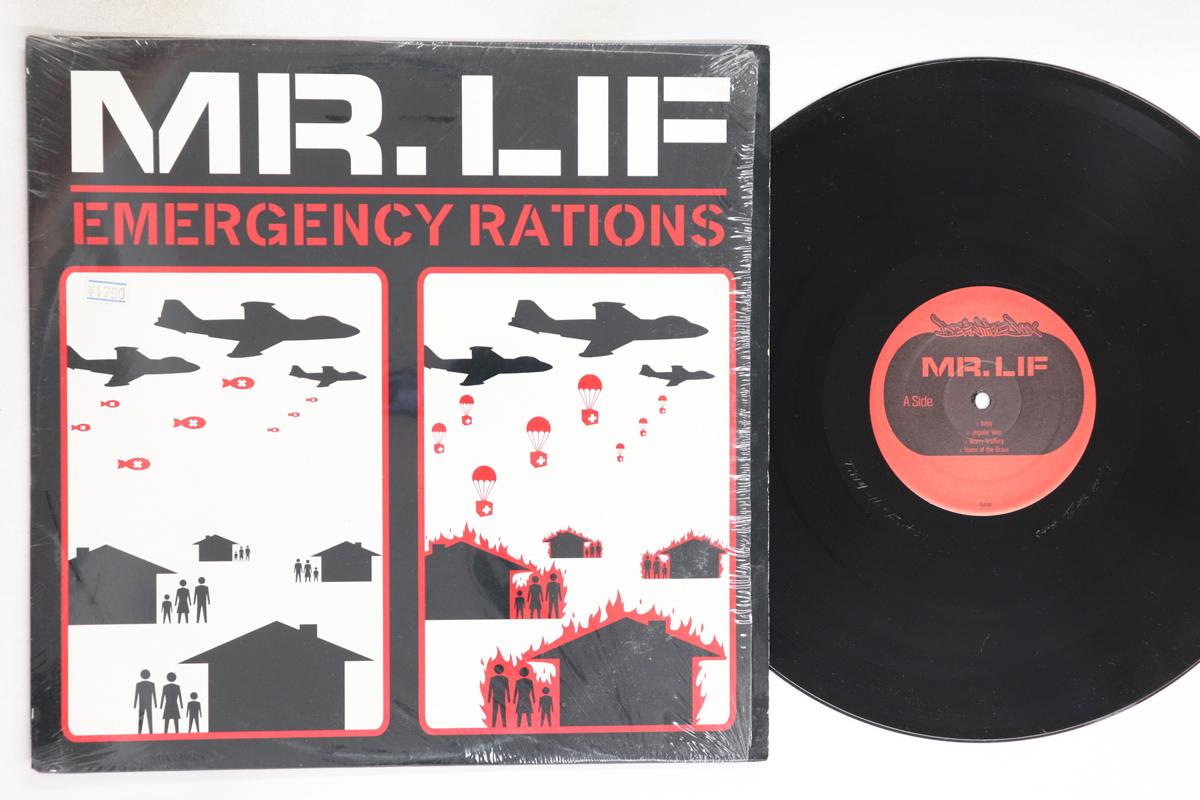 

12inch Record MR.LIF - Emergency Rations DJX30 DEFINITIVE JUX 2002 US Rap & Hip-Hop/R&B Used