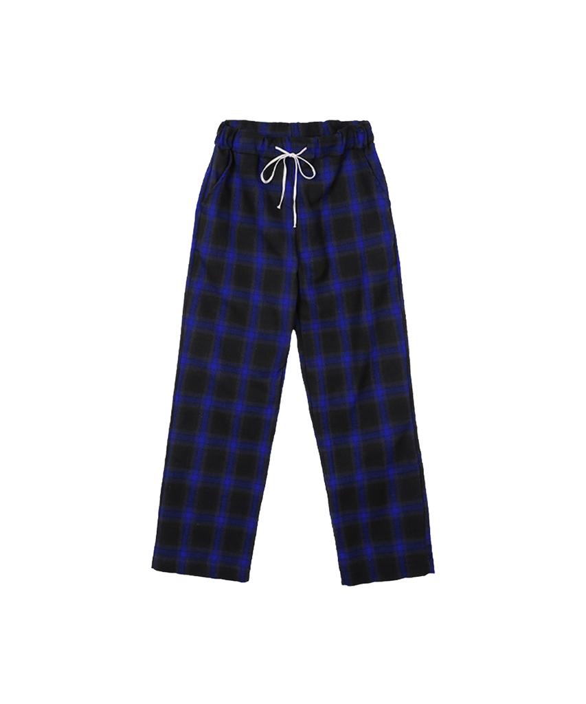 NUHABIT N/H Check Pattern Pants 2 Colors (Tbp0-0Nh)