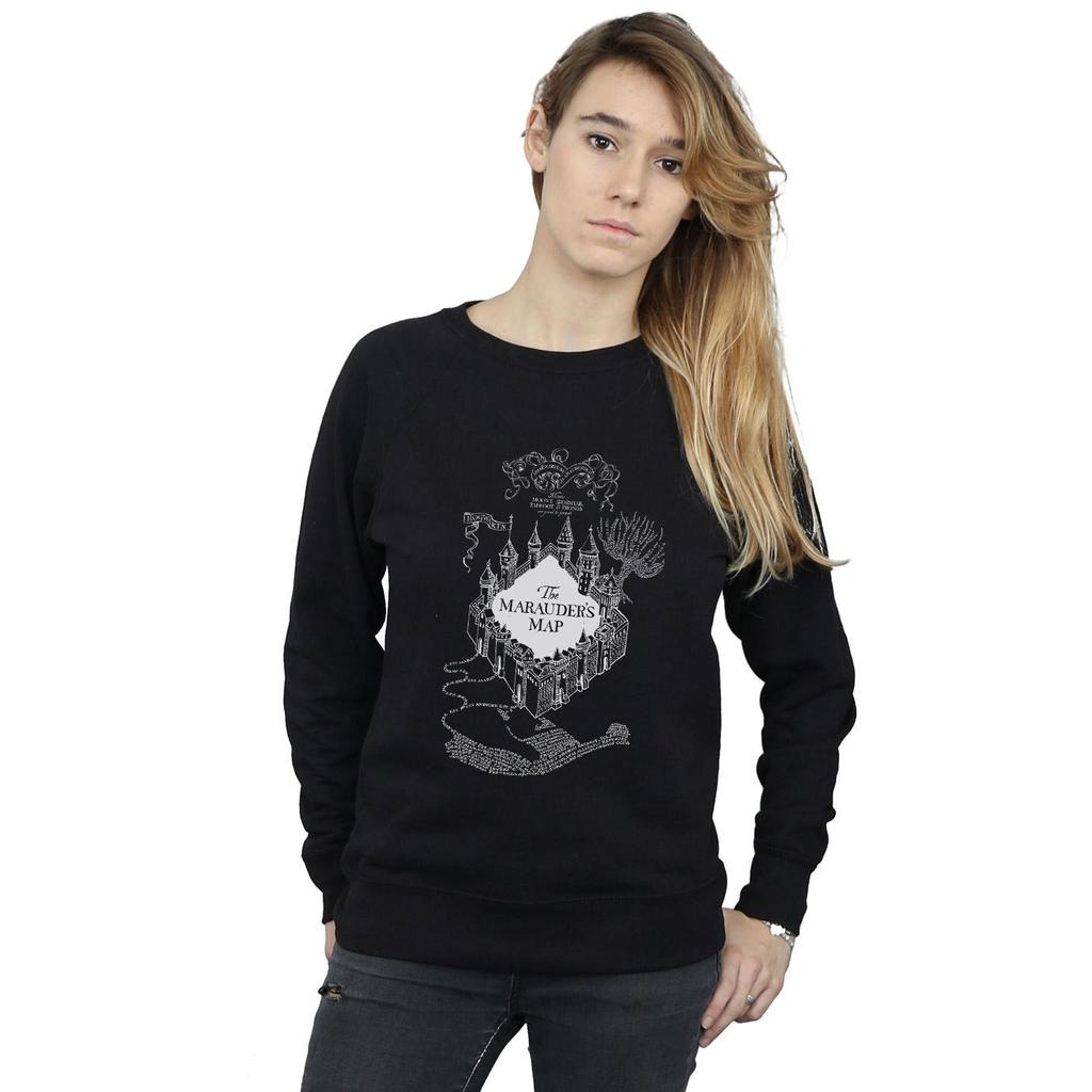 HARRY POTTER Damen/Damen The MarauderÂ´s Map Sweatshirt