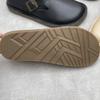 Johnature Handmade Genuine Leather Loafers Casual Women's Shoes Soft Soled Soft Cowhide Solid Color Flat Shoes