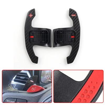 Palanca de Cambios de Fibra de Carbono para BMW F30 F31 F32 F10 F20 F15 F16 G30 G20 Accesorios de Extensión para Volante