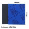 Dual-Use Dry/Wet Sandpaper Foam Sheet for Woodworking & Furniture Polishing