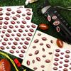 JUMELON 608 Pcs Football Stickers for Kids, Water-Repellent Self-Adhesive Sports Stickers for Boys & Girls, Perfect for Water Bottles, Scrapbooks &